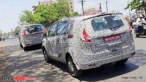ಸ್ಪಾಟ್ ಟೆಸ್ಟಿಂಗ್ ವೇಳೆ ಮತ್ತೆರಡು ವೇರಿಯಂಟ್‍‍ಗಳಲ್ಲಿ ಕಾಣಿಸಿಕೊಂಡ ಮಹಿಂದ್ರಾ ಎಂಪಿವಿ ಕಾರು..