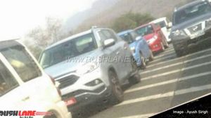 ಸ್ಪಾಟ್ ಟೆಸ್ಟಿಂಗ್ ವೇಳೆ ಕಾಣಿಸಿಕೊಂಡ 7 ಸೀಟರ್ ಮಹೀಂದ್ರಾ ಎಕ್ಸ್‌ಯುವಿ700..