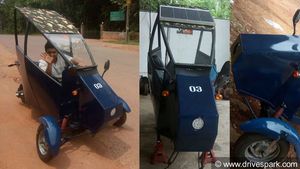 ಸೌರ ವಿದ್ಯುತ್ ಮೂಲಕವೇ ಚಲಿಸುತ್ತೆ ಈ ವಾಹನ- ಕನ್ನಡಿಗ ವಿದ್ಯಾರ್ಥಿಗಳಿಂದ ಅಮೋಘ ಸಾಧನೆ..!