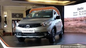 ಬಿಡುಗಡೆಗೊಂಡ ಟಾಟಾ ಟಿಯಾಗೊ ಎನ್ಆರ್‍‍ಜಿ ಕಾರು.. ಬೆಲೆ ಎಷ್ಟು.?