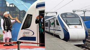 ಪ್ರಧಾನಿ ಮೋದಿ ಕನಸಿನ 'ವಂದೇ ಭಾರತ್ ಎಕ್ಸ್‌ಪ್ರೆಸ್‌'‌ಗೆ ಭರ್ಜರಿ ಚಾಲನೆ..!