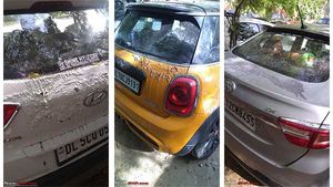 ಪಾರ್ಕಿಂಗ್ ಮಾಡಲಾದ ಕಾರುಗಳ ಮೇಲೆ ಪುಂಡರಿಂದ ಆಸಿಡ್‍ ದಾಳಿ..!