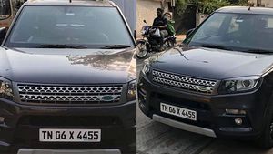 ಲ್ಯಾಂಡ್ ರೋವರ್‍‍ನಂತೆ ಬದಲಾಯ್ತು ಮಾರುತಿ ಬ್ರಿಝಾ