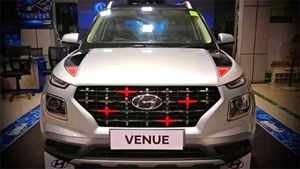 ಸ್ಪೋರ್ಟಿ ವಿನ್ಯಾಸದಲ್ಲಿ ಮಿಂಚಿದ ಹೊಸ ಹ್ಯುಂಡೈ ವೆನ್ಯೂ