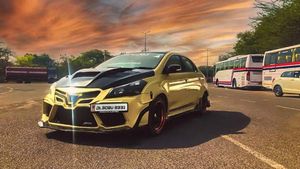 ವಿಶಿಷ್ಟವಾಗಿ ಮಾಡಿಫೈಗೊಂಡ ಮಾರುತಿ ಸಿಯಾಜ್ ಕಾರು