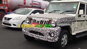 ಸ್ಪಾಟ್ ಟೆಸ್ಟ್‌ನಲ್ಲಿ ಕಾಣಿಸಿಕೊಂಡ ಬಿಎಸ್-6 ಮಹೀಂದ್ರಾ ಬೊಲೆರೊ