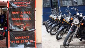 ಅಯ್ಯಪ್ಪ ದರ್ಶನಕ್ಕೆ ಹೋಗುವವರಿಗೆ ಸಿಗಲಿದೆ ಬಾಡಿಗೆ ಬೈಕ್‍