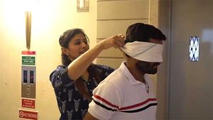 ಗಂಡನಿಗೆ ಸರ್‍‍ಪ್ರೈಸ್ ಗಿಫ್ಟ್ ನೀಡಿದ ಹೆಂಡತಿ..!