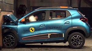 ಕ್ರ್ಯಾಶ್ ಟೆಸ್ಟ್‌ನಲ್ಲಿ 1-ಸ್ಟಾರ್ ರೇಟಿಂಗ್ ಪಡೆದ Renault Kwid ಎಲೆಕ್ಟ್ರಿಕ್ ಕಾರು