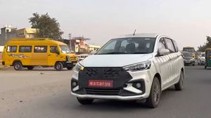 ಸ್ಪಾಟ್ ಟೆಸ್ಟ್‌ನಲ್ಲಿ ಕಾಣಿಸಿಕೊಂಡ ಹೊಸ ಮಾರುತಿ ಎರ್ಟಿಗಾ ಫೇಸ್‌ಲಿಫ್ಟ್ ಕಾರು