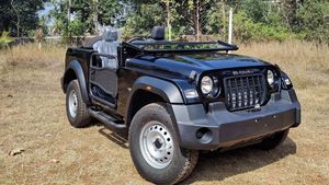 ಮಂಗಳೂರಿನಲ್ಲಿ ಐಕಾನಿಕ್ ವಿಲ್ಲೀಸ್ ಜೀಪ್‌ನಂತೆ ಮಾಡಿಫೈಗೊಂಡ ಮಹೀಂದ್ರಾ ಥಾರ್