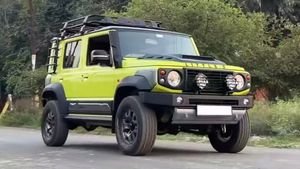 Maruti Jimny: ದೈತ್ಯ ಡಿಫೆಂಡರ್‌ನಂತೆ ಮಾಡಿಫೈಗೊಂಡು ಮಿಂಚುತ್ತಿದೆ ಮಾರುತಿ ಜಿಮ್ನಿ