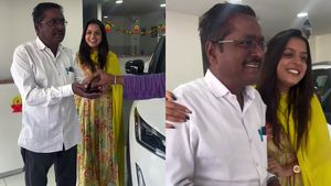 ಮೂಕವಿಸ್ಮಿತರಾದ ತಂದೆ: ಮಗಳ ಕನಸಿಗಾಗಿ ಸರ್ವಸ್ವ ತ್ಯಜಿಸಿದ ಅಪ್ಪನಿಗೆ ಕನಸಿನ ಕಾರು ಉಡುಗೊರೆ