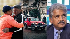 ಅಪ್ಪ - ಮಗನ ಬಾಂಧವ್ಯ: ಕ್ರಿಕೆಟಿಗ ಸರ್ಫರಾಜ್ ಖಾನ್ ತಂದೆಗೆ 'ಥಾರ್' ಗಿಫ್ಟ್ ನೀಡುತ್ತೇನೆ.. ಆನಂದ್ ಮಹೀಂದ್ರಾ