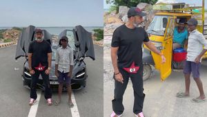 ಸೂಪರ್‌ಕಾರ್‌ ಜೊತೆ ಫೋಟೋಗೆ ಕಾಯುತ್ತಿದ್ದ ಗೂಡ್ಸ್‌ ರಿಕ್ಷಾ ಬಾಲಕ: 6 ಕೋಟಿಯ ಕಾರಿನ ಮಾಲೀಕ ಮಾಡಿದ್ದೇನು ನೋಡಿ!