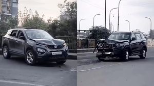 ಟಾಟಾ-ಮಹೀಂದ್ರಾ ಕಾರುಗಳು ಮುಖಾ-ಮುಖಿ ಡಿಕ್ಕಿ: ಗುಣಮಟ್ಟದಲ್ಲಿ ಅಚ್ಚರಿಗೊಳಿಸಿದೆ ಈ ಕಾರು!
