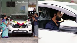 ಪಂಚೆಯುಟ್ಟು ಬಂದ ಕನ್ನಡದ ಖ್ಯಾತ ಯೂಟ್ಯೂಬರ್.. ದುಬಾರಿ ಟೊಯೊಟಾ ಇನ್ನೋವಾ ಕಾರು ಖರೀದಿ!