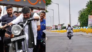 ಪವರ್‌ಫುಲ್‌ ಲೀಡರ್ ಡಿಕೆಶಿಗೆ ಅದೃಷ್ಟ ತಂದ ಬೈಕ್‌ ಇದು! ಮೊನ್ನೆ ಸ್ಟೈಲಿಶ್ ರೈಡ್.. ಏನಿದರ ವಿಶೇಷತೆ?