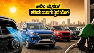 ಬೇಸಿಗೆಯ ಬಿಸಿಲಿನಲ್ಲಿ ಕಾರಿನ ಮೈಲೇಜ್ ಕುಸಿತ: ನಿಮ್ಮ ಕಾರು ಎಷ್ಟು ಇಂಧನ ಕುಡಿಯುತ್ತಿದೆ ಗೊತ್ತಾ?