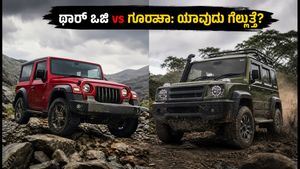ಮಹೀಂದ್ರಾ ಥಾರ್ ಒಜಿ vs ಫೋರ್ಸ್ ಗೂರ್ಖಾ: ಆಫ್-ರೋಡ್ ಪ್ರಿಯರಿಗೆ ಯಾವುದು ಬೆಸ್ಟ್? ಬೆಲೆ ಮತ್ತು ಫೀಚರ್ಸ್ ಹೋಲಿಕೆ ಇಲ್ಲಿದೆ