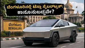 ಬೆಂಗಳೂರಿನ ರಸ್ತೆಯಲ್ಲಿ ಟೆಸ್ಲಾ ಸೈಬರ್‌ಟ್ರಕ್ ಹವಾ: ಇದು ಕಾನೂನುಬದ್ಧವೇ? ಚಾರ್ಜಿಂಗ್ ಮತ್ತು ದಾಖಲೆಗಳ ಕಂಪ್ಲೀಟ್ ಮಾಹಿತಿ ಇಲ್ಲಿದೆ!