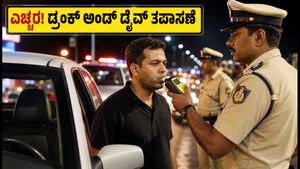 ಬೆಂಗಳೂರಿನಲ್ಲಿ ಡ್ರಂಕ್ ಅಂಡ್ ಡ್ರೈವ್ ಕಾರ್ಯಾಚರಣೆ: 369 ಕೇಸ್ ದಾಖಲು, ಹಬ್ಬದ ಸಮಯದಲ್ಲಿ ಪೊಲೀಸರ ಹೈ ಅಲರ್ಟ್!