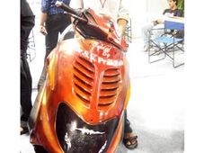 టైమ్స్ ఆటో షోలో ఆకట్టుకున్న డీజిల్ బైక్