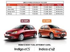 టాటా కార్లపై డిస్కౌంట్స్, లో డౌన్‌పేమెంట్ స్కీమ్స్