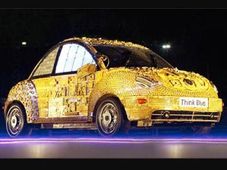 చెత్త వస్తువులతో బీటెల్ కారును డిజైన్ చేసిన ఫోక్స్‌వ్యాగన్