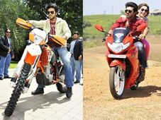 'రచ్చ' సినిమాలో బైక్‌లతో రచ్చ చేయనున్న రామ్ చరణ్
