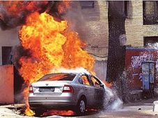 వెంటో మాదిరిగానే స్కొడా ర్యాపిడ్‌లో కూడా మంటలు