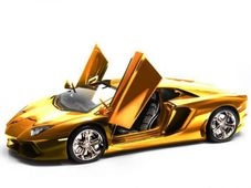 ప్రపంచపు తొలి గోల్డ్ ప్లేటెడ్ లాంబోర్గినీ అవెంటేడర్ కారు