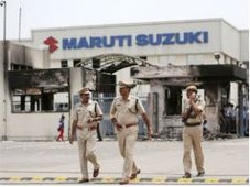 మారుతి మానేసర్ ప్లాంట్‌లో ఉత్పత్తి బంద్; కార్మికుల అరెస్ట్