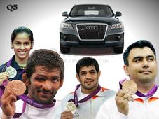 ఒలంపిక్ క్రీడాకారులకు ఆడి కార్లు బహుకరించిన డిఎల్ఎఫ్