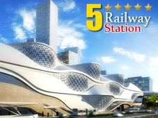 హవ్వ ఇదేం వింత..! ఫైవ్ స్టార్ రైల్వే స్టేషనా?