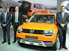 ఆటో ఎక్స్‌పో 2014: ఫోక్స్‌వ్యాగన్ టైగన్ ఆవిష్కరణ