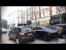 వీడియో: గాల్లోకి ఎగిరిన లాంబోర్గినీ, ఖరీదైన కార్లు ధ్వంసం