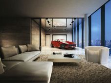 లగ్జరీ బిల్డింగ్‌లలో ఇంటి లోపలకే కారును తెచ్చే స్కై గ్యారేజ్‌లు