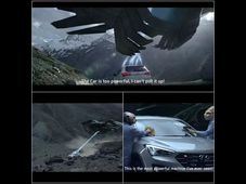 ఏలియన్స్‌ను పట్టుకునే హ్యుందాయ్ శాంటాఫే