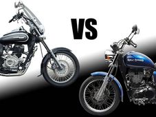 రాయల్ ఎన్ఫీల్డ్ వర్సెస్ బజాజ్ అవెంజర్ : ఇందులో దేనికి మీ ఓటు !!