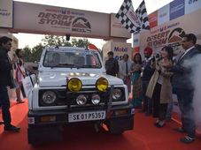 ఆరు రోజుల పాటు, 2,000 కిమీల మేర సాగే మారుతి డెసర్ట్ స్టార్మ్ ర్యాలీ ప్రారంభం