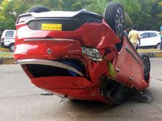 భారీ ప్రమాదానికి గురయ్యి తన బలాన్ని నిరూపించుకున్న మారుతి బాలెనో ఆర్ఎస్