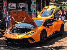 భారతదేశపు తొలి, అరుదైన ల్యాంబోర్గిని హురాకన్ ఫర్మామెంట్ కారు భాగ్యనగరంలో