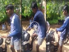 బైకు ఎలా దొంగలిస్తారో వివరించిన రాయల్ ఎన్ఫీల్డ్ బైకు దొంగలు