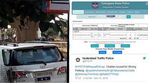 తప్పు చేసిన అధికారిని కూడా వదలని ట్రాఫిక్ పోలీసులు..