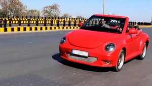 ఈ వోక్స్‌వ్యాగన్ బీటిల్ నిజానికి మారుతి స్విఫ్ట్.... మీరే చూడండి?