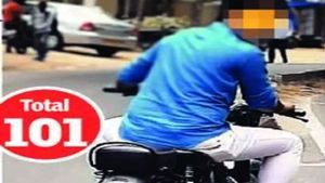 ఈ బుల్లెట్ బాయ్ మామూలోడు కాదు: 11 నెలల్లో 101 తప్పులు; రూ.57,200 ఫైన్