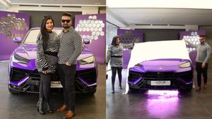 రీల్స్ చేస్తూ Lamborghini కారు కొన్న జంట - వీడియో వైరల్