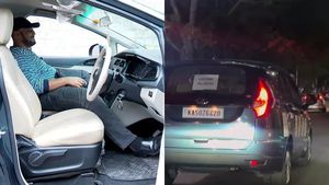 బెంగళూరులో డ్రైవర్‌లెస్‌ కారు.. కట్‌చేస్తే ఖతర్నాక్‌ ట్విస్ట్‌