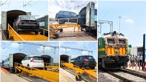 చీనాబ్ వంతెన మీదుగా కాశ్మీర్ లోయలోకి తొలిసారిగా కార్ల రైలు.. చారిత్రక ఘనత సాధించిన మారుతి సుజుకి